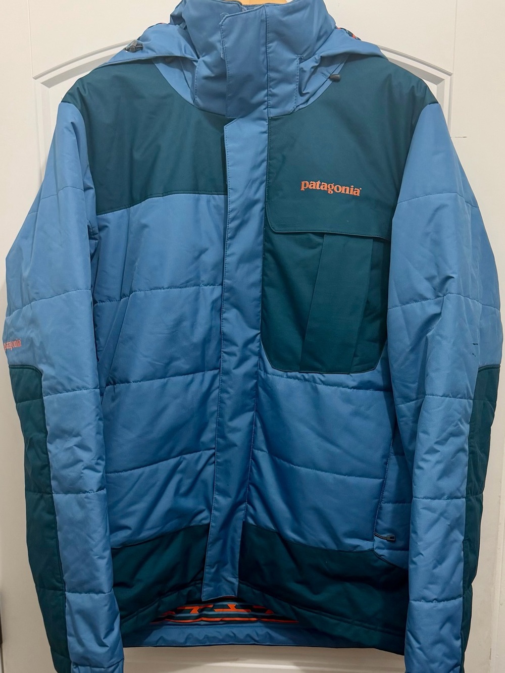 Patagonia Men's Rubicon Rider Insulated Ski Jacket, Size Medium, Blue, 29436